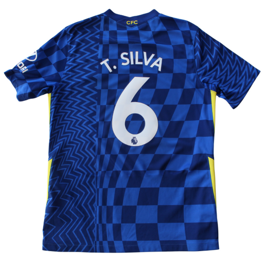 Maglia Chelsea Home 2021-22 Thiago Silva